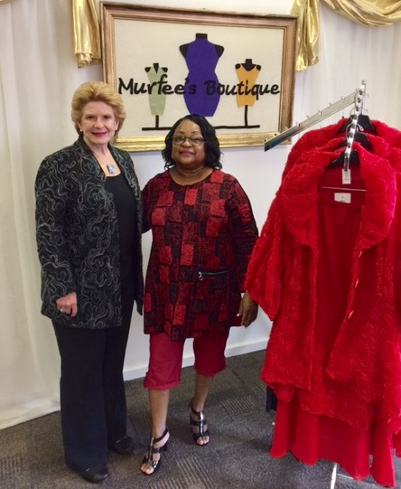 “I was honored to have Senator Stabenow visit our store and speak with her about our exciting plans to grow our business,” said Ethel Golliday, owner of Murfee’s Boutique.